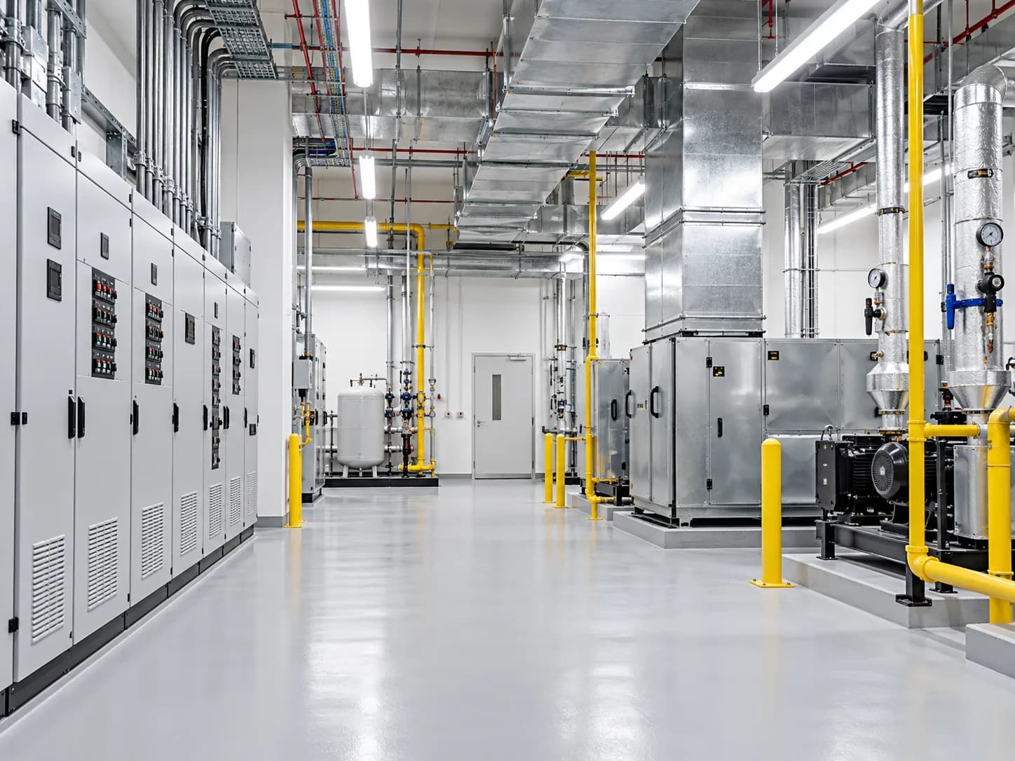 Illustrative hospital equipment servicing and maintenance