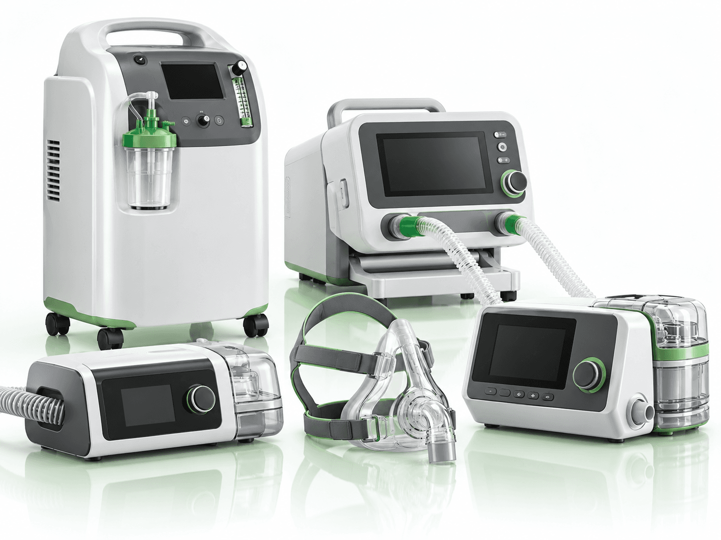 Illustrative respiratory and critical-care equipment